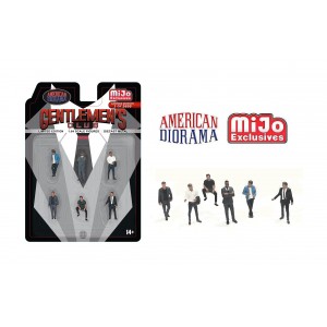 AD-64528MJ 1:64 Limited Edition Die Cast Figure Set - Gentlemen's Club